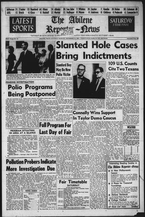 Primary view of object titled 'The Abilene Reporter-News (Abilene, Tex.), Vol. 82, No. 91, Ed. 1 Saturday, September 15, 1962'.