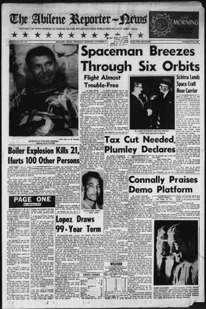 Primary view of object titled 'The Abilene Reporter-News (Abilene, Tex.), Vol. 82, No. 110, Ed. 1 Thursday, October 4, 1962'.