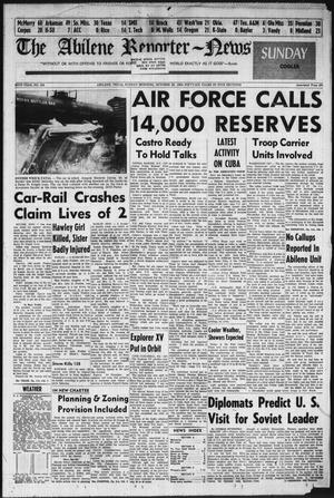 The Abilene Reporter-News (Abilene, Tex.), Vol. 82, No. 134, Ed. 1 Sunday, October 28, 1962