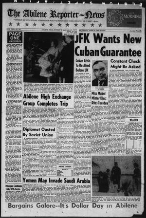 The Abilene Reporter-News (Abilene, Tex.), Vol. 82, No. 142, Ed. 1 Monday, November 5, 1962