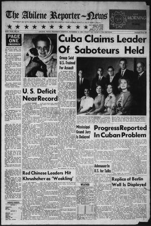 Primary view of object titled 'The Abilene Reporter-News (Abilene, Tex.), Vol. 82, No. 151, Ed. 1 Wednesday, November 14, 1962'.