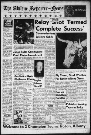 The Abilene Reporter-News (Abilene, Tex.), Vol. 82, No. 181, Ed. 1 Friday, December 14, 1962