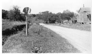 Primary view of object titled '[South San Gabriel River Detour on U.S. Highway 81]'.