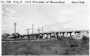 Primary view of object titled '[I.G.N. Overpass at Round Rock]'.