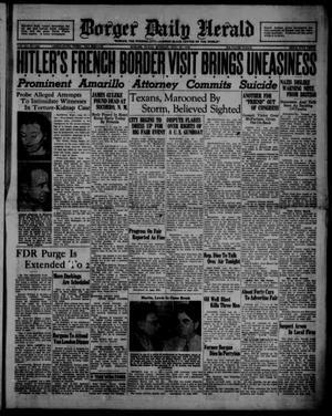 Borger Daily Herald (Borger, Tex.), Vol. 12, No. 242, Ed. 1 Monday, August 29, 1938