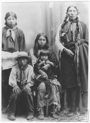 [Portrait of Comanche Indians]