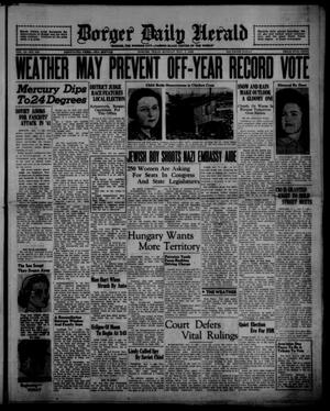 Borger Daily Herald (Borger, Tex.), Vol. 12, No. 302, Ed. 1 Monday, November 7, 1938