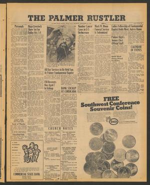 The Palmer Rustler (Palmer, Tex.), Vol. 43, No. 38, Ed. 1 Thursday, September 26, 1968