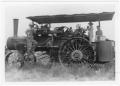 Primary view of [Steam engine for tractor, an Advance Rumley]