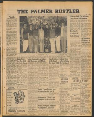 The Palmer Rustler (Palmer, Tex.), Vol. 45, No. 14, Ed. 1 Thursday, April 9, 1970
