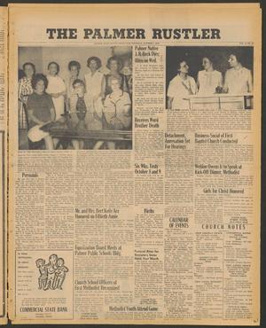 The Palmer Rustler (Palmer, Tex.), Vol. 45, No. 39, Ed. 1 Thursday, October 1, 1970