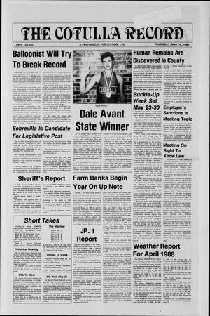 The Cotulla Record (Cotulla, Tex.), Ed. 1 Thursday, May 19, 1988