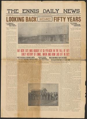 The Ennis Daily News (Ennis, Tex.), Vol. 30, No. 198, Ed. 1 Wednesday, June 14, 1922