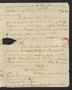 Thumbnail image of item number 3 in: '[Letter from Elizabeth Upshur Teackle to her husband, Littleton D. Teackle, May 21, 1808]'.