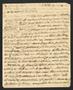 Thumbnail image of item number 1 in: '[Letter from Elizabeth Upshur Teackle to her husband, Littleton Dennis Teackle, July 23, 1808 or 1809]'.