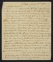 Letter: [Letter from Elizabeth Upshur Teackle to her husband, Littleton Denni…
