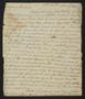 Thumbnail image of item number 1 in: '[Letter from Elizabeth Upshur Teackle to her husband, Littleton Dennis Teackle, October 15, 1810]'.