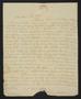 Primary view of [Letter from Elizabeth Upshur Teackle to her husband, Littleton Dennis Teackle, August 18, 1811]