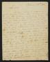 Primary view of [Letter from Ann Upshur Eyre to her sister, Elizabeth Upshur Teackle, February 20, 1812]