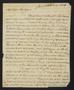 Primary view of [Letter from Elizabeth Upshur Teackle to her husband, Littleton Dennis Teackle, June 28, 1812]