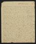 Primary view of [Letter from Elizabeth Upshur Teackle to her sister, Ann Upshur Eyre, March 28, 1813]