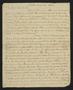 Primary view of [Letter from Elizabeth Upshur Teackle to her husband, Littleton Dennis Teackle, March 29, 1813]