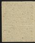 Thumbnail image of item number 2 in: '[Letter from Elizabeth Upshur Teackle to her sister, Ann Upshur Eyre, April 5, 1813]'.