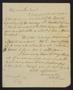 Thumbnail image of item number 1 in: '[Letter from Elizabeth Upshur Teackle to her husband, Littleton Dennis Teackle, May 11, 1813]'.