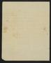 Thumbnail image of item number 2 in: '[Letter from Elizabeth Upshur Teackle to her husband, Littleton Dennis Teackle, May 11, 1813]'.