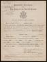 Text: [Honorable Discharge Expiration of Service Certificate, #1]