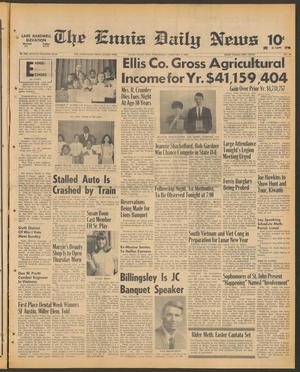 The Ennis Daily News (Ennis, Tex.), Vol. 77, No. 30, Ed. 1 Wednesday, February 5, 1969