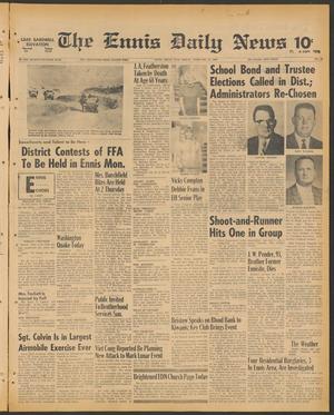 The Ennis Daily News (Ennis, Tex.), Vol. 77, No. 38, Ed. 1 Friday, February 14, 1969