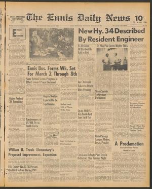 The Ennis Daily News (Ennis, Tex.), Vol. 77, No. 48, Ed. 1 Wednesday, February 26, 1969