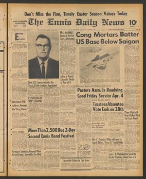 The Ennis Daily News (Ennis, Tex.), Vol. 77, No. 72, Ed. 1 Wednesday, March 26, 1969