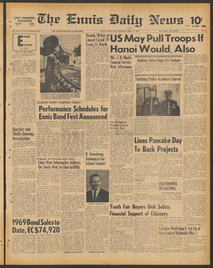 The Ennis Daily News (Ennis, Tex.), Vol. 77, No. 73, Ed. 1 Thursday, March 27, 1969