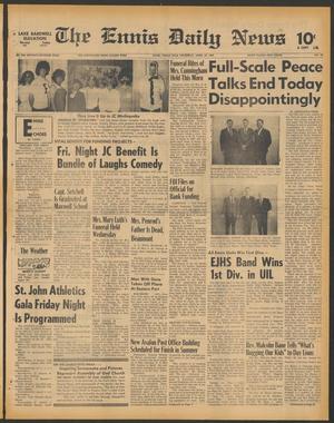 The Ennis Daily News (Ennis, Tex.), Vol. 77, No. 97, Ed. 1 Thursday, April 24, 1969