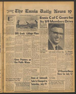 The Ennis Daily News (Ennis, Tex.), Vol. 77, No. 162, Ed. 1 Wednesday, July 9, 1969