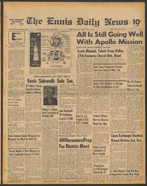 The Ennis Daily News (Ennis, Tex.), Vol. 77, No. 170, Ed. 1 Friday, July 18, 1969