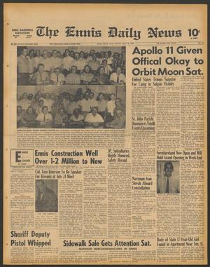 The Ennis Daily News (Ennis, Tex.), Vol. 77, No. 171, Ed. 1 Sunday, July 20, 1969