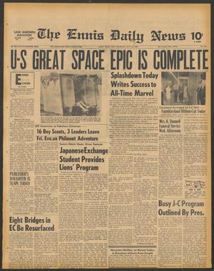 The Ennis Daily News (Ennis, Tex.), Vol. 77, No. 175, Ed. 1 Thursday, July 24, 1969