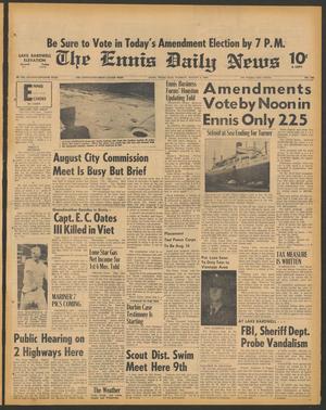 The Ennis Daily News (Ennis, Tex.), Vol. 77, No. 185, Ed. 1 Tuesday, August 5, 1969