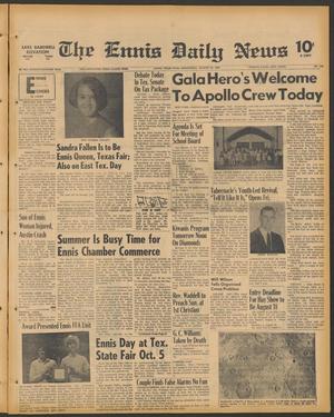 The Ennis Daily News (Ennis, Tex.), Vol. 77, No. 192, Ed. 1 Wednesday, August 13, 1969