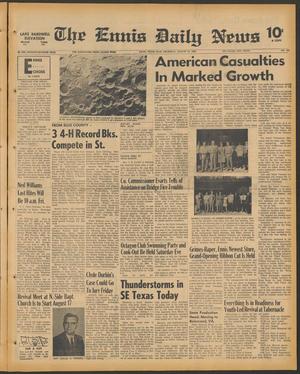The Ennis Daily News (Ennis, Tex.), Vol. 77, No. 193, Ed. 1 Thursday, August 14, 1969
