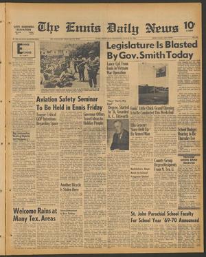 The Ennis Daily News (Ennis, Tex.), Vol. 77, No. 204, Ed. 1 Wednesday, August 27, 1969