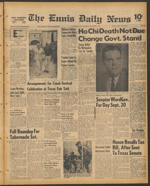 The Ennis Daily News (Ennis, Tex.), Vol. 77, No. 210, Ed. 1 Thursday, September 4, 1969