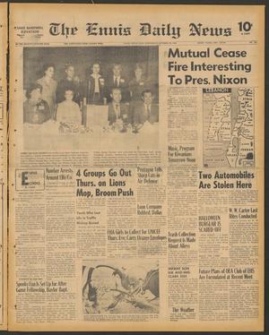 The Ennis Daily News (Ennis, Tex.), Vol. 77, No. 257, Ed. 1 Wednesday, October 29, 1969