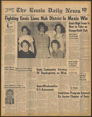 The Ennis Daily News (Ennis, Tex.), Vol. 77, No. 278, Ed. 1 Sunday, November 23, 1969