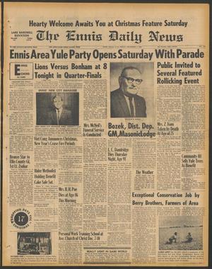 The Ennis Daily News (Ennis, Tex.), Vol. 77, No. 288, Ed. 1 Friday, December 5, 1969