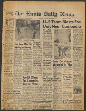 The Ennis Daily News (Ennis, Tex.), Vol. 78, No. 1, Ed. 1 Friday, January 2, 1970