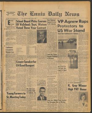 The Ennis Daily News (Ennis, Tex.), Vol. 78, No. 13, Ed. 1 Friday, January 16, 1970